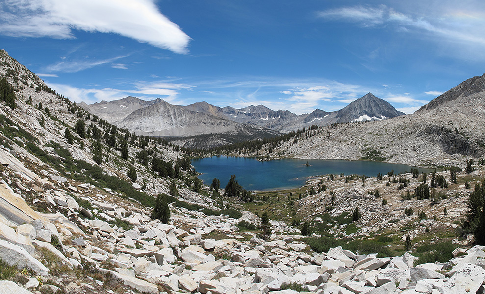 view from cartridge pass